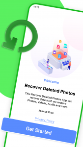 اسکرین شات برنامه Recover Deleted Photos App 1