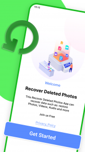 اسکرین شات برنامه Recover Deleted Photos App 1