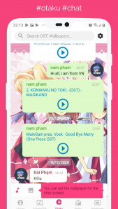 اسکرین شات برنامه Anime Music - Mix, OST, Otaku 4