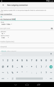 اسکرین شات 4 برنامه Larix Broadcaster: Live Stream