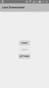 اسکرین شات 1 برنامه Larix Screencaster