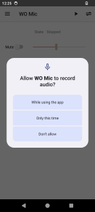 اسکرین شات 4 برنامه WO Mic
