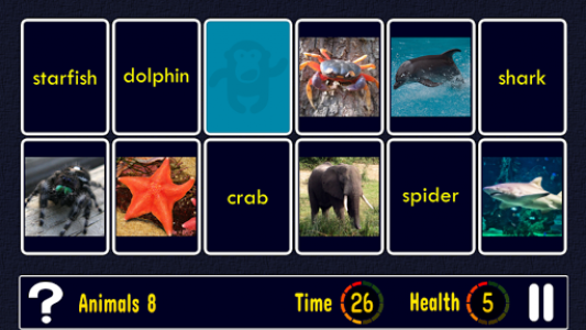 اسکرین شات بازی Match Up Learn English Words -Vocabulary Card Game 8