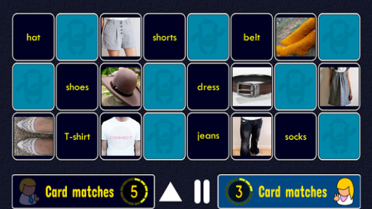 اسکرین شات بازی Match Up Learn English Words -Vocabulary Card Game 6