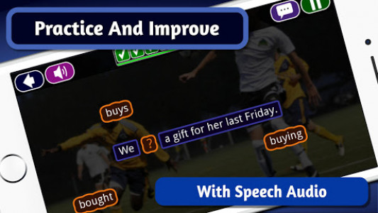 اسکرین شات برنامه Speedy English Grammar Practice: Fun ESL Exercises 2