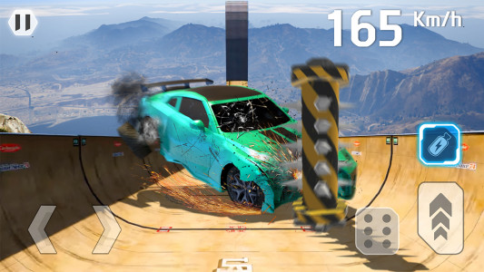 اسکرین شات بازی Car Crash Racing: Stunt Master 1