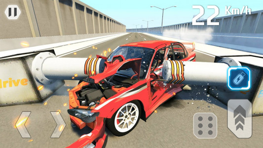 اسکرین شات بازی Car Crash Racing: Stunt Master 4