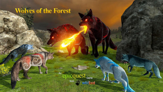 اسکرین شات بازی Wolves of the Forest 2
