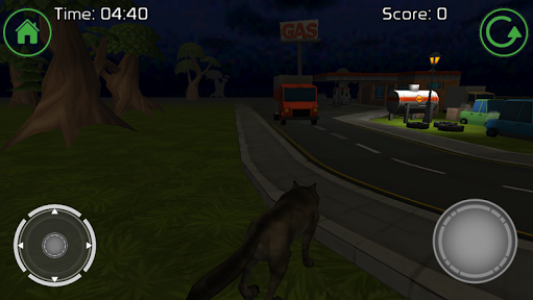 اسکرین شات بازی Wolf Simulator 4