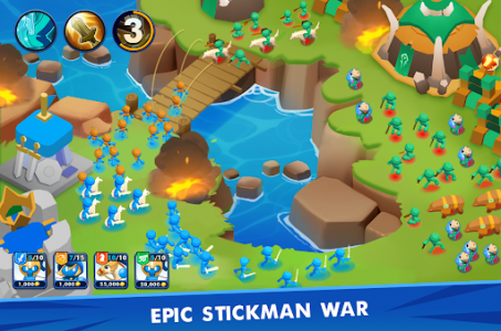 اسکرین شات بازی Clash of Stickman 6