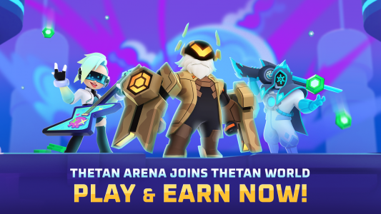 اسکرین شات بازی Thetan Arena: MOBA Survival 1