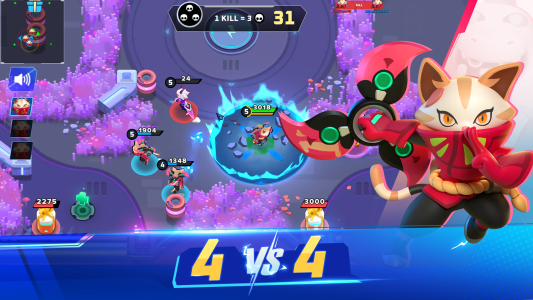 اسکرین شات 5 بازی Thetan Arena: MOBA Survival