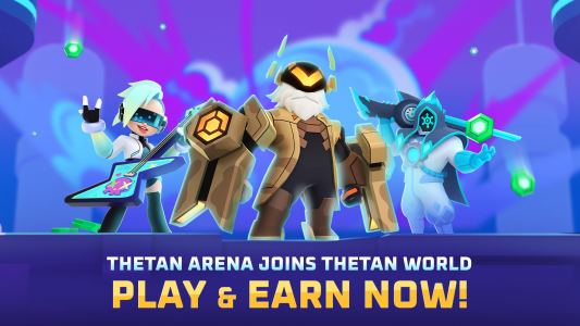اسکرین شات 1 بازی Thetan Arena: MOBA Survival