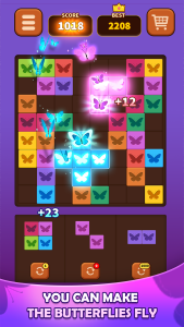 اسکرین شات 4 بازی Triple Butterfly: Block Puzzle