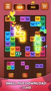 اسکرین شات بازی Triple Butterfly: Block Puzzle 5
