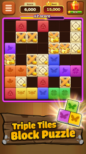 اسکرین شات 1 بازی Triple Butterfly: Block Puzzle