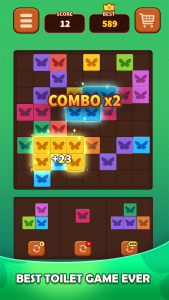 اسکرین شات 3 بازی Triple Butterfly: Block Puzzle
