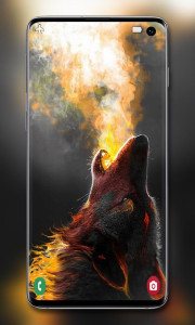 اسکرین شات 4 برنامه Wolf Wallpaper
