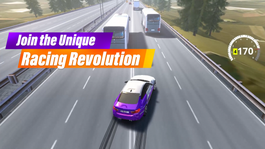اسکرین شات بازی Traffic Tour : Car Racer Game 1