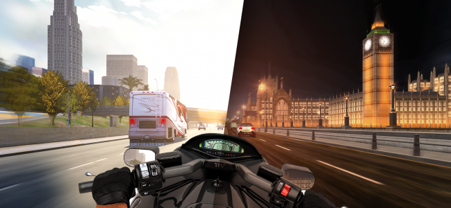 اسکرین شات بازی MotorBike: Drag Racing Game 3