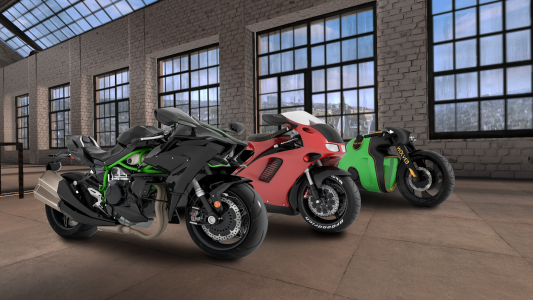 اسکرین شات بازی MotorBike: Drag Racing Game 4