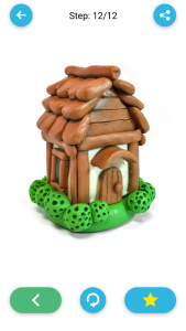 اسکرین شات 8 برنامه Clay Houses And Castles