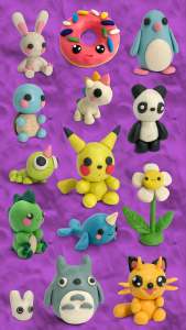 اسکرین شات برنامه Clay Kawaii Cute Characters 1