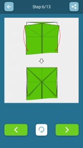 اسکرین شات برنامه Origami Clothes From Paper 6