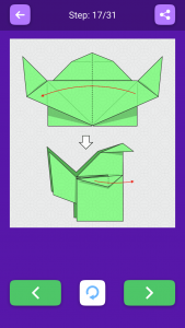 اسکرین شات برنامه Origami Dinosaurs And Dragons Of Paper 7