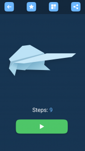 اسکرین شات برنامه Origami Flying Paper Airplanes 6