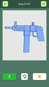 اسکرین شات برنامه Origami Weapons Instructions 8