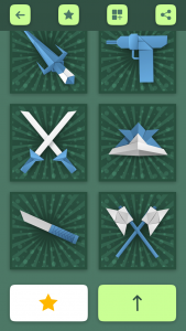 اسکرین شات برنامه Origami Weapons Instructions 5