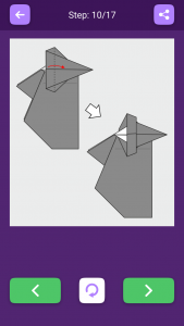 اسکرین شات برنامه Origami Halloween From Paper 7
