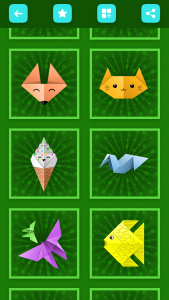 اسکرین شات برنامه Origami for kids: easy schemes 3