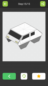 اسکرین شات برنامه Origami Paper Vehicles 8