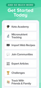 اسکرین شات برنامه Carb Manager–Keto Diet Tracker 8