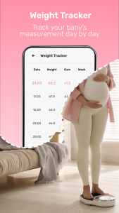 اسکرین شات برنامه Pregnancy Tracker, Maternity 7