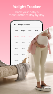 اسکرین شات 7 برنامه Pregnancy Tracker, Maternity