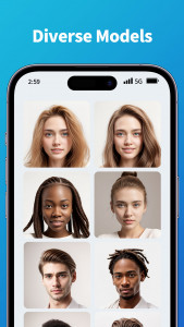 اسکرین شات 3 برنامه VogueShot: AI Fashion Studio