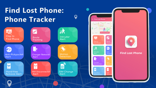 اسکرین شات برنامه Find lost phone: Phone Tracker 1