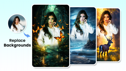 اسکرین شات 1 برنامه Photo Editor: Photo blender
