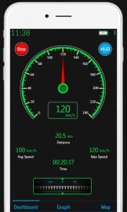 اسکرین شات برنامه GPS Speedometer HUD - Odometer 2