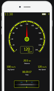 اسکرین شات برنامه GPS Speedometer HUD - Odometer 6