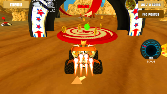 اسکرین شات بازی Cat Race Car Extreme Driving 5