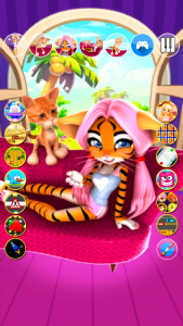 اسکرین شات برنامه Cat: Talking Cat Virtual Pet 1