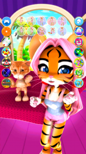 اسکرین شات برنامه Cat: Talking Cat Virtual Pet 2