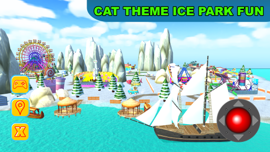 اسکرین شات 7 بازی Cat Theme & Amusement Ice Park