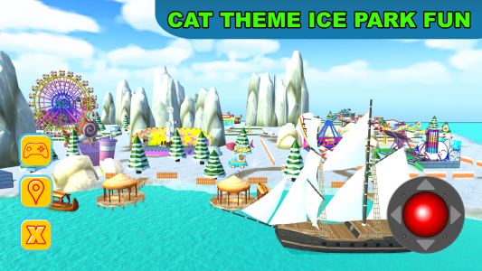 اسکرین شات بازی Cat Theme & Amusement Ice Park 7