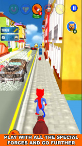 اسکرین شات بازی Super Hero Cat Run 5