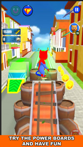 اسکرین شات بازی Super Hero Cat Run 4